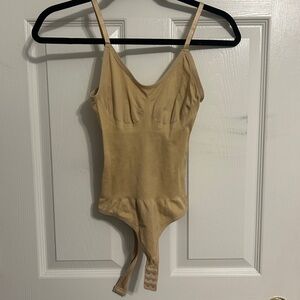 Women's Tan Bodysuit